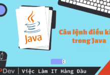 Câu lệnh điều kiện trong Java