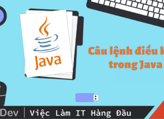 Câu lệnh điều kiện trong Java