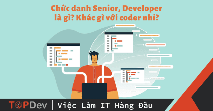 Chức danh Senior, Developer là gì? Khác gì với coder nhỉ!