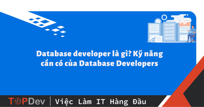 Database developer là gì? Kỹ năng cần có của Database Developers