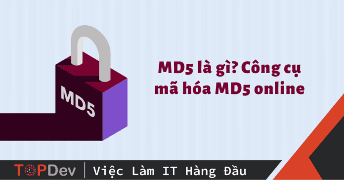MD5 là gì? Công cụ mã hóa MD5 online
