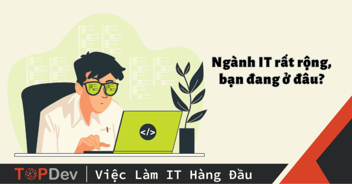 Ngành IT rất rộng, bạn đang ở đâu?