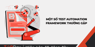 Một số test automation framework thường gặp