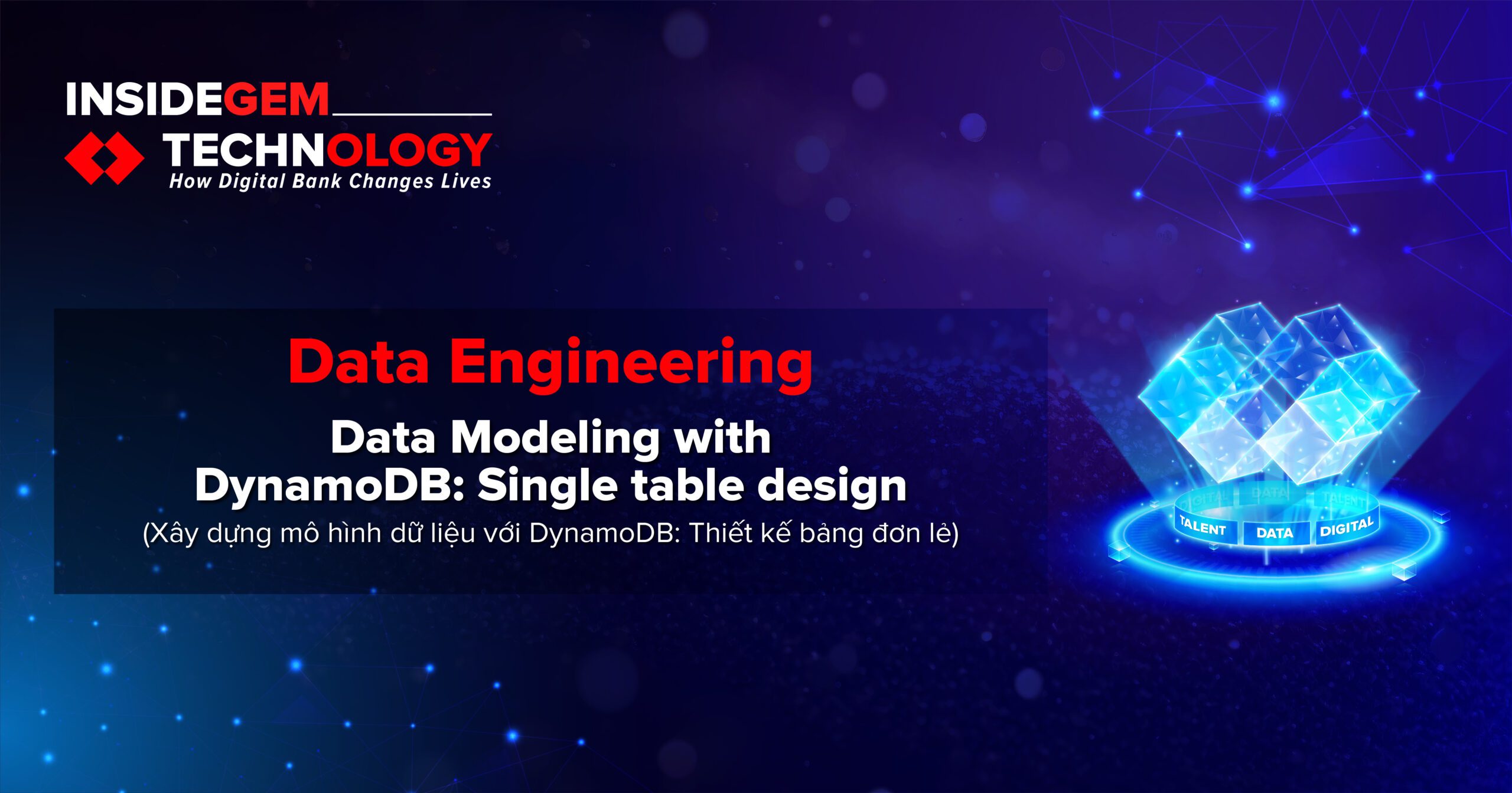 Data Modeling with DynamoDB: Single table design