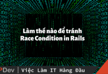 Làm thế nào để tránh Race Condition in Rails