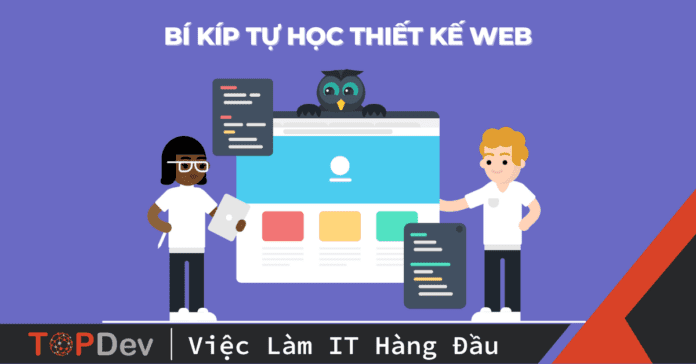 Bí kíp tự học thiết kế web hiệu quả dành cho người mới