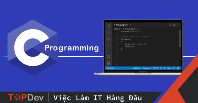 Lộ trình học lập trình C cho người mới bắt đầu