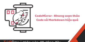 CodeMirror là gì? - Khung soạn thảo Code và Markdown hiệu quả