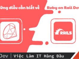 Những điều cần biết về Ruby on Rail developer