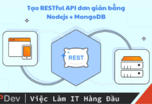 Tạo RESTful API đơn giản bằng Nodejs + MongoDB