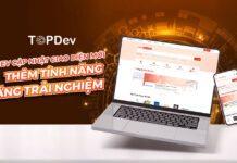 TOPDEV CẬP NHẬT GIAO DIỆN MỚI