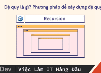 Đệ quy là gì?