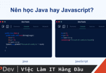 nên học Java hay Javascript