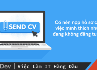 Có nên nộp hồ sơ công việc mình thích nhưng đang không tuyển?