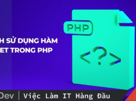 Cách sử dụng hàm isset trong PHP