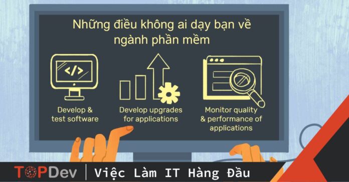 Những sự thật không ai dạy bạn về Ngành Phần mềm