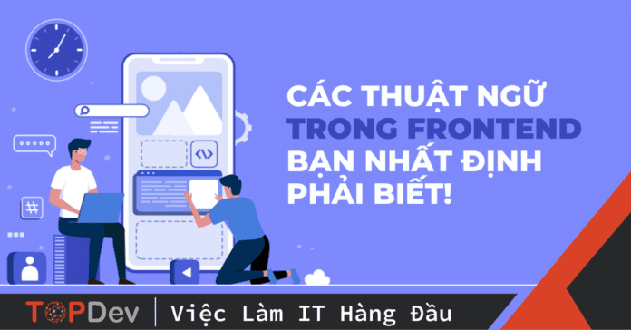 các thuật ngữ trong Frontend