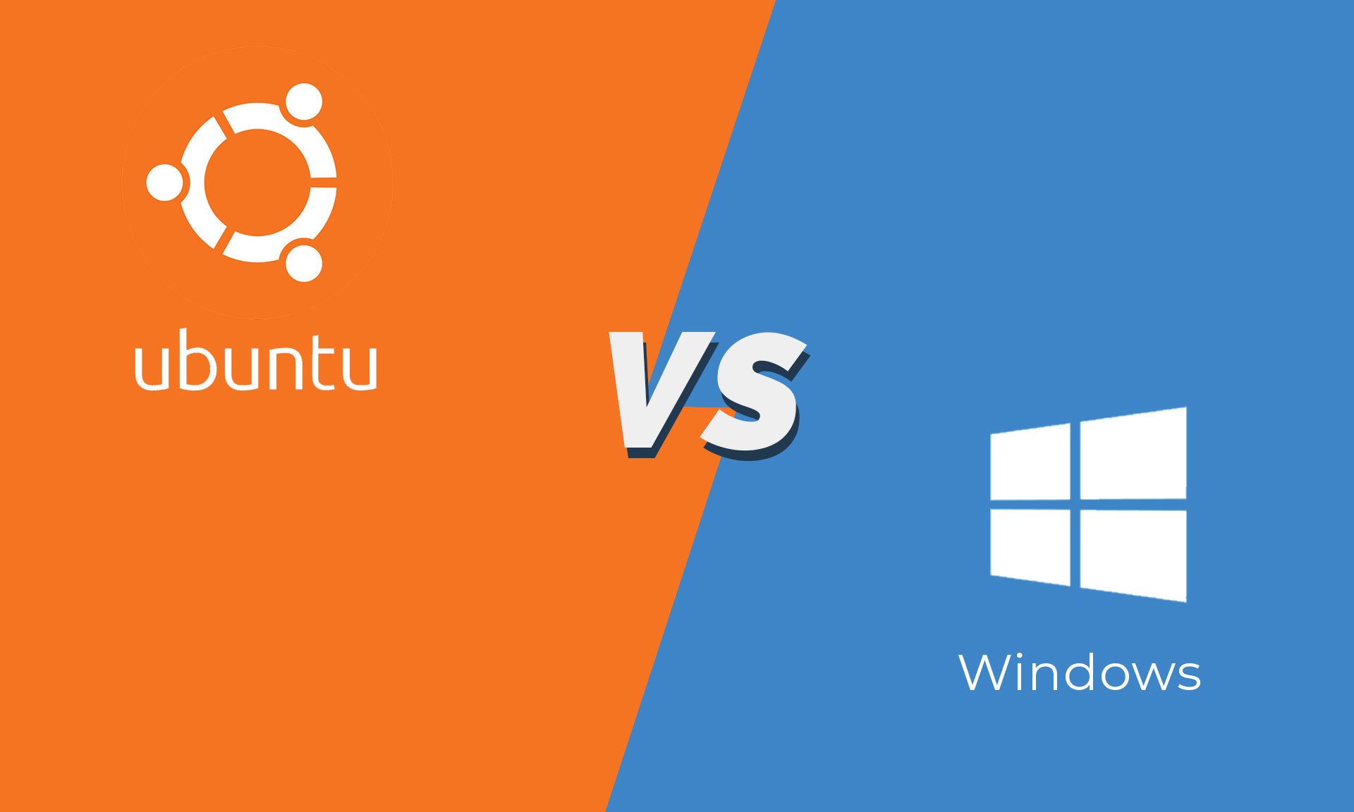 So sánh Ubuntu với Windows