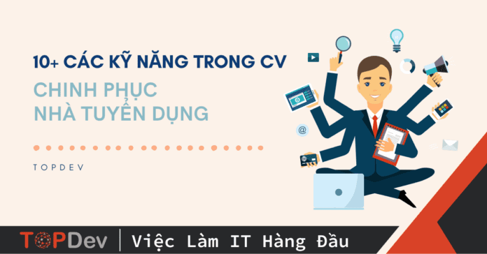 các kỹ năng trong cv