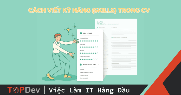cách viết kỹ năng trong cv