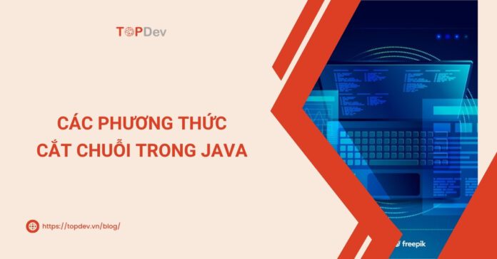 cắt chuỗi trong java