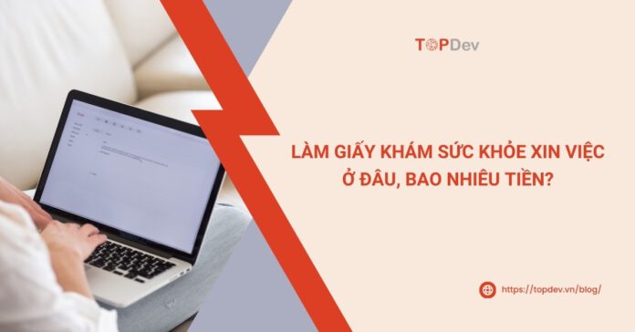 làm giấy khám sức khoẻ