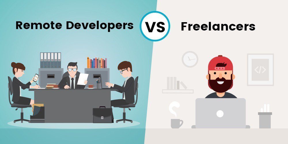 Sự khác nhau giữa Freelancer và Job Remote
