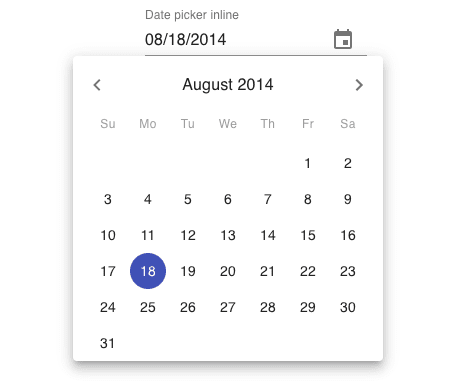 Material UI Date/Time picker