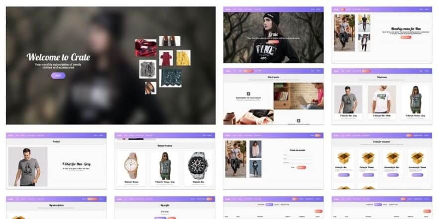 Crate – Ecommerce Starter