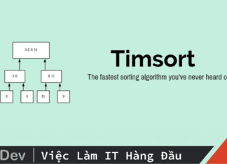 giải thuật sắp xếp TimSort