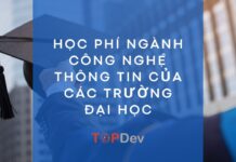 Học phí ngành công nghệ thông tin