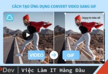 Hướng dẫn cách tạo ứng dụng Convert video sang GIF