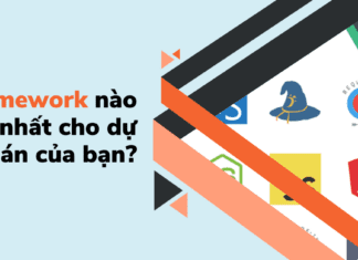 chọn framework cho dự án