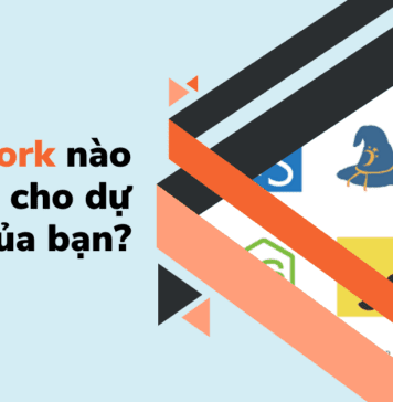 chọn framework cho dự án