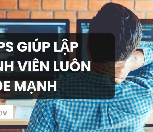 8 tips giúp lập trình viên luôn khỏe mạnh